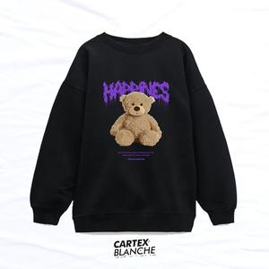 HAPPINESS TEDDY CUSTOM BASIC SWEATER 