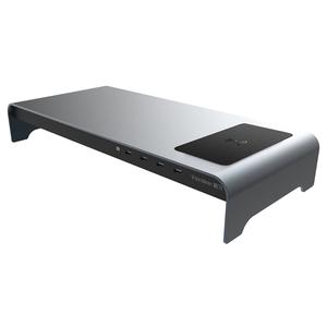 Jual Vaydeer Aluminum Monitor Stand 4 Ports USB 3.0 Hub Wireless - Kota ...