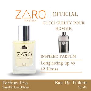 Jual Zaro Parfum Pria Aroma Gucci Guilty Pour Homme - Eau De Toilette 30 ML  - Kota Bandung - zaroparfumofficial | Tokopedia