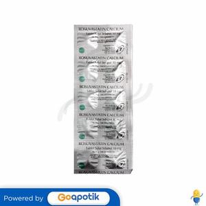 Gambar ROSUVASTATIN CALCIUM NOVELL 10 MG STRIP 10 TABLET dari Apotek Tirza Medika Kota Makassar Tokopedia