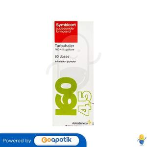 Gambar SYMBICORT 160/4.5 MG INHALER 60 DOSES dari Apotek Pedia Farma Tasikmalaya Kota Tasikmalaya Tokopedia