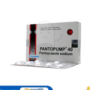 Gambar PANTOPUMP 40 MG BOX 7 TABLET dari Apotek Golden Star JKT Jakarta Barat Tokopedia