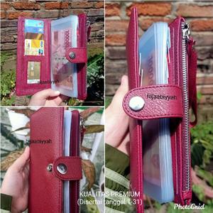 Gambar Dompet Keuangan ada Tempat Hp nya wallet organizer keuangan Limited dari nandriani store Jakarta Pusat Tokopedia