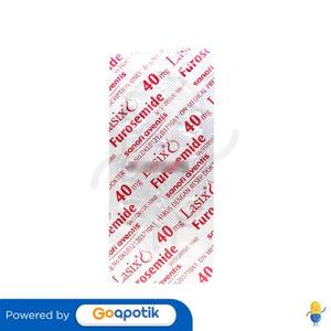 Gambar LASIX 40 MG STRIP 10 TABLET dari Apotek Setra Farma PWK Kab. Purwakarta Tokopedia