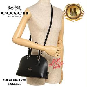 Jual [ORIGINAL] COACH Mini Sierra Satchel Black Handbag Tas Wanita