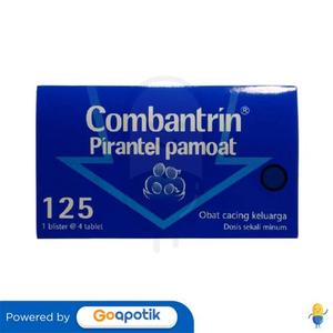 Gambar COMBANTRIN 125 MG STRIP 4 TABLET dari Apotek Amartya Gemilang Kab. Sidoarjo Tokopedia