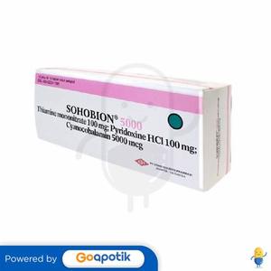 Gambar SOHOBION 5000 BOX 100 TABLET dari Apotek Tirza Medika Kota Makassar Tokopedia