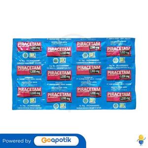 Gambar PIRACETAM HEXPHARM 1200 MG STRIP 10 TABLET dari Apotek Sehat Abadi Kota Semarang Tokopedia