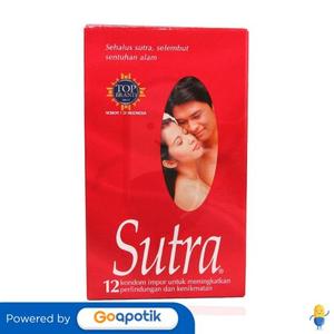 Gambar SUTRA KONDOM BOX 12 PCS dari Apotek Bahagia Pharma Kab. Bekasi Tokopedia