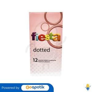 Gambar FIESTA KONDOM DOTTED BOX 12 PCS dari Apotek 5 Akordion Kota Malang Tokopedia