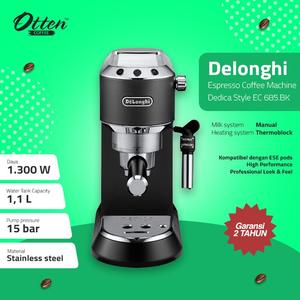 Promo Delonghi - Dedica Style EC 685.BK 