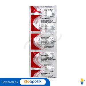 Gambar SPASMINAL STRIP 10 TABLET dari Apotek Sehat Abadi Kota Semarang Tokopedia