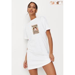 Jual Tshirt Dress Kaos Anime Luffy one 
