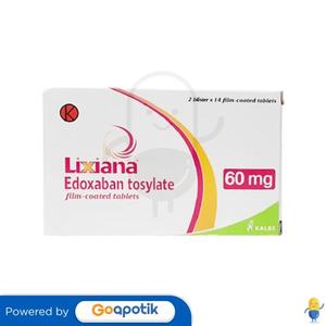 Gambar LIXIANA 60 MG BOX 28 TABLET dari Apotek Golden Star JKT Jakarta Barat Tokopedia
