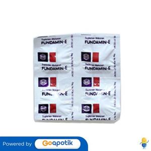 Gambar FUNDAMIN E STRIP 4 TABLET dari Apotek 5 Akordion Kota Malang Tokopedia