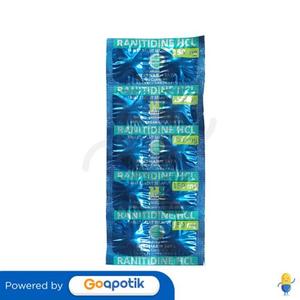 Gambar RANITIDINE HEXPHARM 150 MG STRIP 10 TABLET dari Apotek Labora Jaya Jakarta Barat Tokopedia