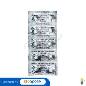 Gambar CLOPIDOGREL KIMIA FARMA 75 MG TABLET dari Apotek Bahagia Pharma Kab. Bekasi Tokopedia