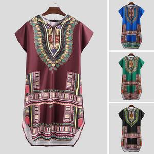 Jual Pria Afrika Lengan Pendek T-shirt 