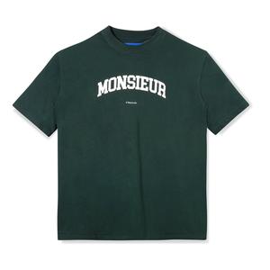 Gambar Kaos Tenue de Attire - Varsity Monsieur Deep Green Tee dari TenuedeAttire Jakarta Utara Tokopedia