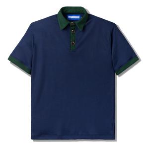 Gambar Kemeja Polo Tenue de Attire - Waffle Polo Navy Green dari TenuedeAttire Jakarta Utara Tokopedia