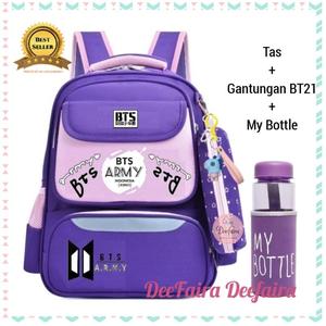Jual Tas Ransel BTS Tas Sekolah Anak Perempuan Bonus Gift
