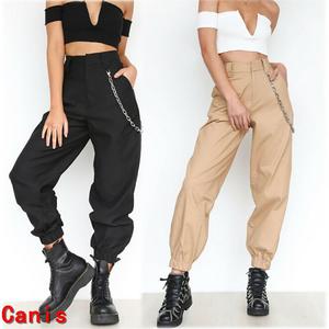 Jual S-3XL Plus Size Pants Women Casual 