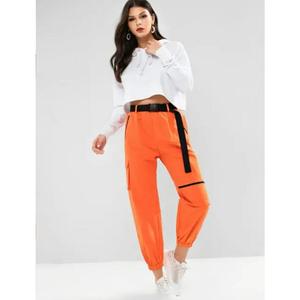 Jual Celana cargo zipper neon pants 