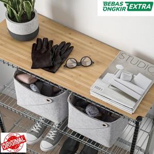 Jual Rak Besi 3 Tingkat Papan Bagian Atas Serbaguna 92x36x94cm_Original ...