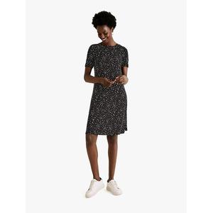 M\u0026S - Mini Dress - Jersey Star Print 