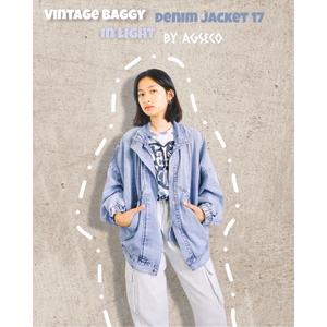 baggy denim jacket