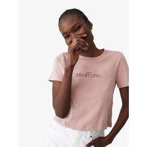 Rhi Rib Crop Graphic Tee 
