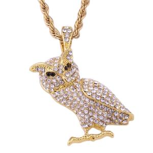 Jual PO Yeahwin Owl Necklace 24K Yellow 