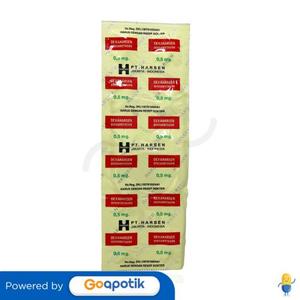 Gambar DEXAHARSEN 0,5 MG STRIP 10 TABLET dari Apotek Setra Farma PWK Kab. Purwakarta Tokopedia
