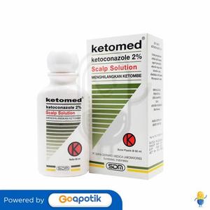 Gambar KETOMED SCALP 60 ML LARUTAN dari Apotek Setra Farma PWK Kab. Purwakarta Tokopedia