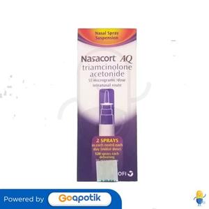 Gambar NASACORT AQ 55 MCG/DOSIS BOTOL 120 SEMPROT dari Apotek Pedia Farma Tasikmalaya Kota Tasikmalaya Tokopedia