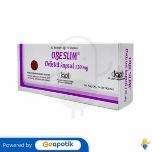Gambar OBESLIM 120 MG KAPSUL BOX dari Apotek Lucky Star Jakut Jakarta Utara Tokopedia