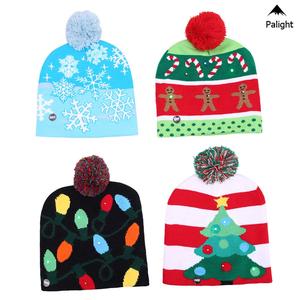 Jual PA• Unisex LED Flashing Beanie Cap 