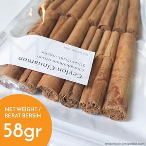 Jual Ceylon Cinnamon Stick Organic Kayu Manis Organik Batang Stik Batangan Kota Surabaya Aikoshop1 Tokopedia