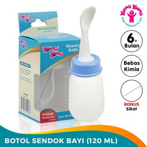 Jual Young Young Botol Sendok Bayi 120 Ml Bpa Free Bonus Sikat Il 850 Biru Jakarta Barat Young Young Official Tokopedia