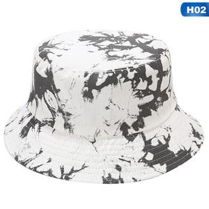 Tie-Dye Bucket Hat Reversible Wide Brim 