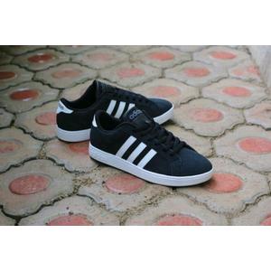 Jual SEPATU ADIDAS VL COURT BLACK WHITE 
