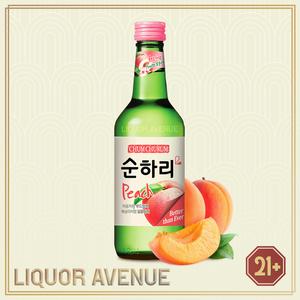 Foto Produk Lotte Chum Churum Peach Korea Soju Import 360ml dari Liquor_Avenue