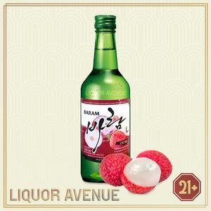 Foto Produk Baram Soju Lychee / Leci 360ml dari Liquor_Avenue
