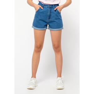 Foto Produk Colorbox Mom Fit Denim Short I:Spdkey121C070 Med Blue - MED BLUE, XS dari Colorbox Indonesia