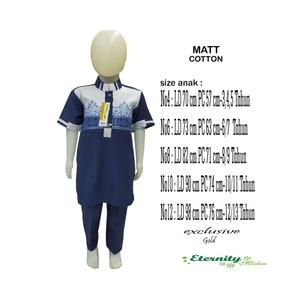 Foto Produk NEW Baju Koko Anak Laki Laki Koko Anak Lengan Pendek Koko Eternity TKR dari Ilac Shop
