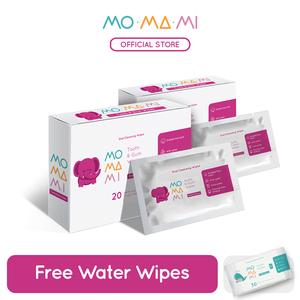 Gambar MoMaMi Tooth & Gum Free Water Wipes dari Momami_NEW undefined Tokopedia
