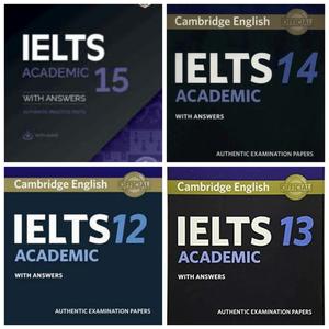 Gambar Buku Cambridge IELTS 12-15 Academic with Answers and Audio - Academic dari SilabusBookstore Kota Depok Tokopedia