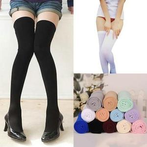 Jual Womens Long Socks Over Knee Thigh 