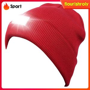 Jual LED Beanie Hat Winter Fall Knitted 