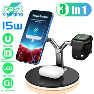 Jual 3-in-1 Wireless Charger Dock Station For Apple Watch iPhone 12 -  Jakarta Barat - Eiliya_Store86 | Tokopedia